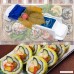 Aolvo Dolma Roller Sushi Roller Stuffed Grape & Cabbage Leaves Rolling Machine Meat and Vegetable Rolling Tool Kitchen DIY Sushi Maker for Beginners and Children (Blue) - B07F1RVQDB